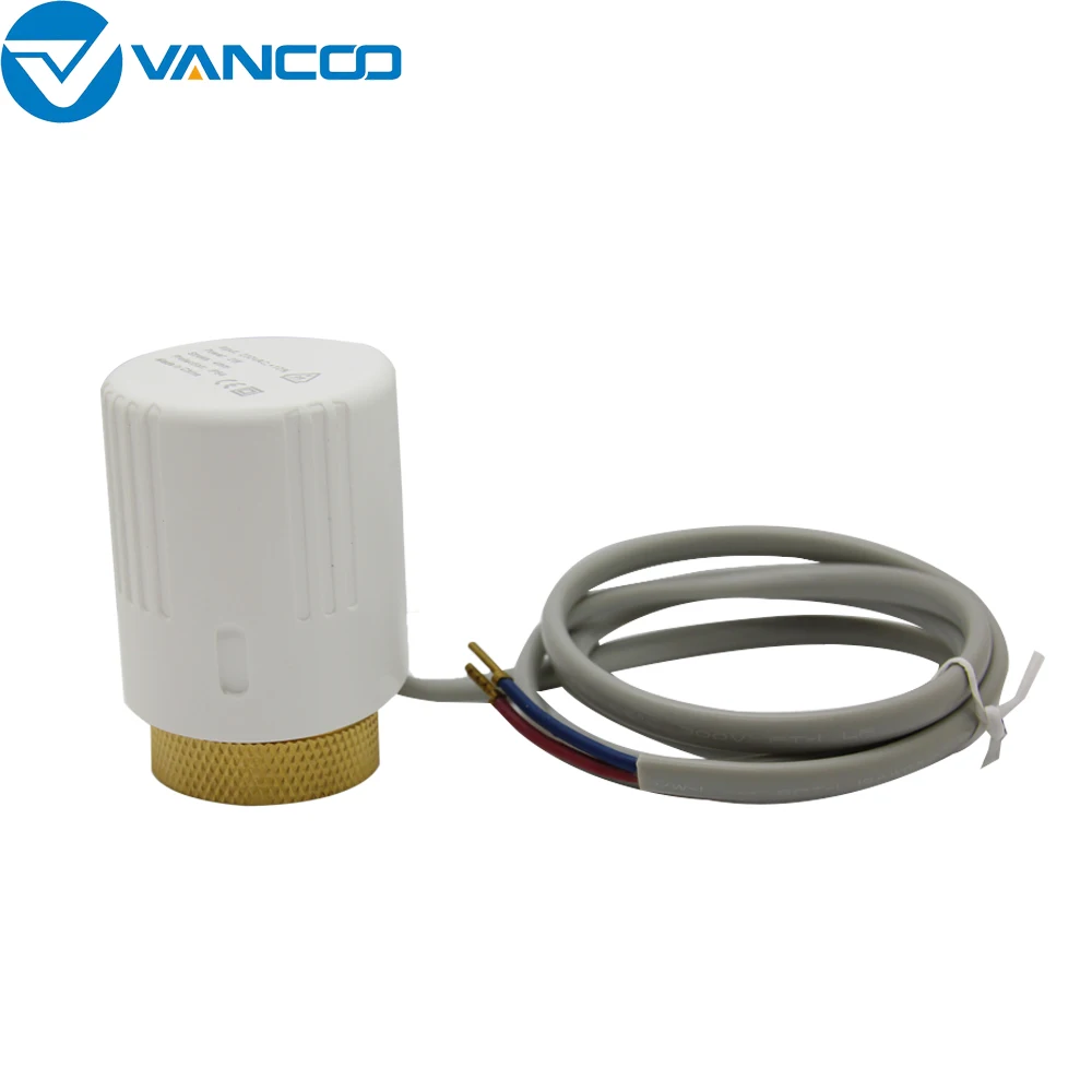 

220V 230V Normally Closed Thermal Electric Actuator Servo Valve System Warm Underflooring Heating Thermostat