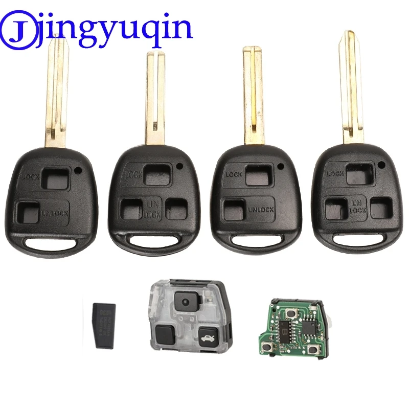 Пульт дистанционного управления jingyuqin 10p 315 МГц для Toyota RAV4 Prado Tarago Kluger Avensis Lexus RX330