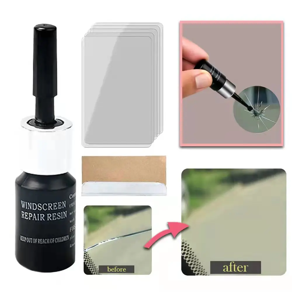 

DIY Car Nano Fluid Phone Screen Repair Window Repair Tool Windshield Cracked Glass Curing Glue Auto Glass Scratch Crack Restore