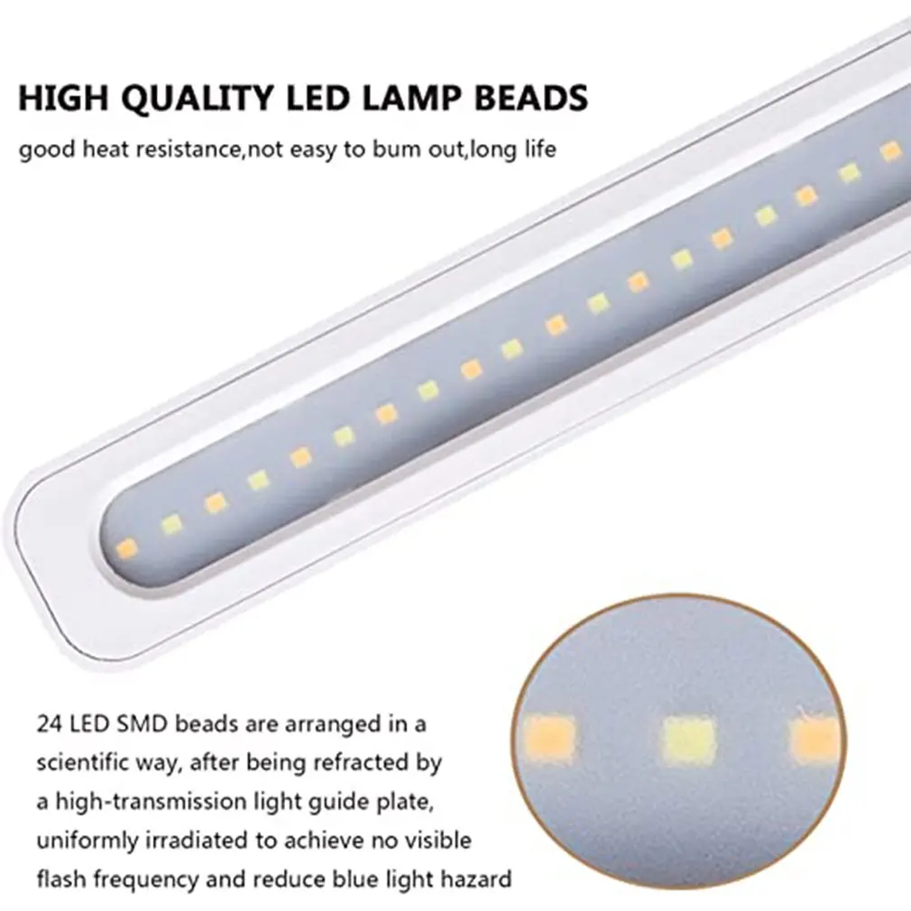 Офисные Складной Светодиодный лампа для обучения детская одежда учеников