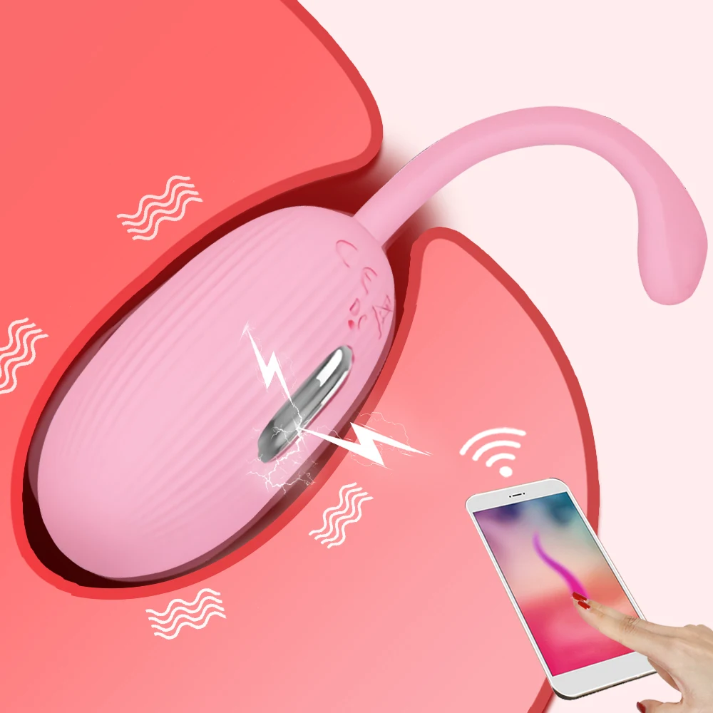 Секс шоп поражения электрическим током вибратор приложение Bluetooth Беспроводной