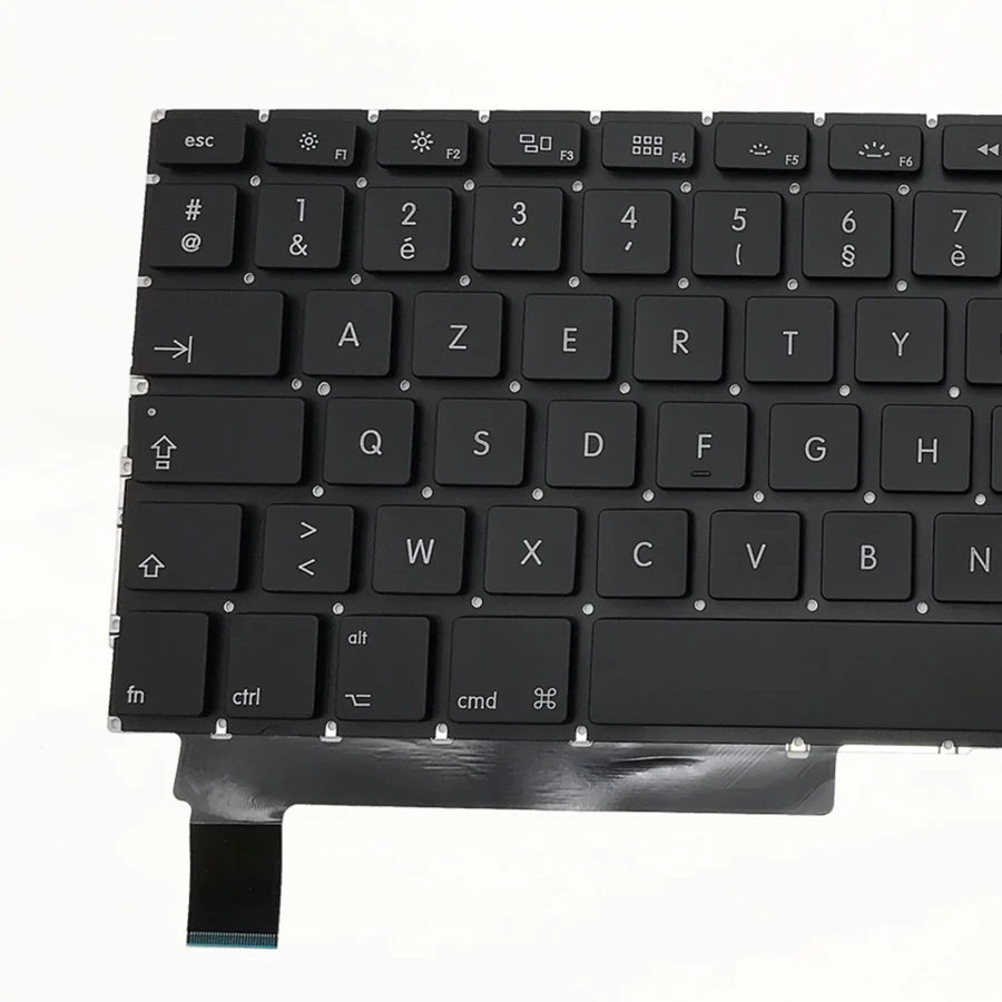 5 шт./лот новая Французская клавиатура для Macbook Pro 15 &quotUnibody A1286 2009 2010 2011