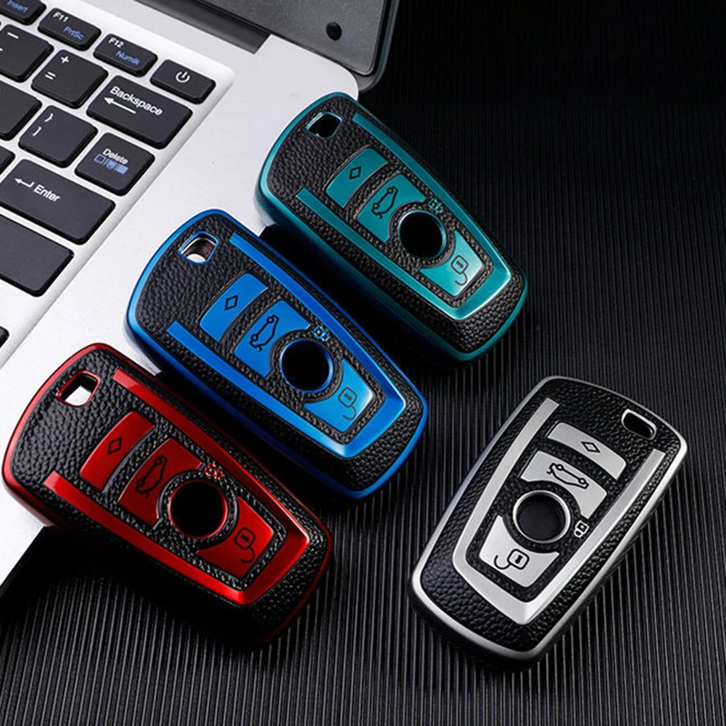 

New Leather TPU Car Key Case Cover Key Bag Shell For BMW M 1 3 5 Series F20 F30 G20 f31 F34 F10 G30 F11 X3 F25 X4 I3 M3 M4 1pcs