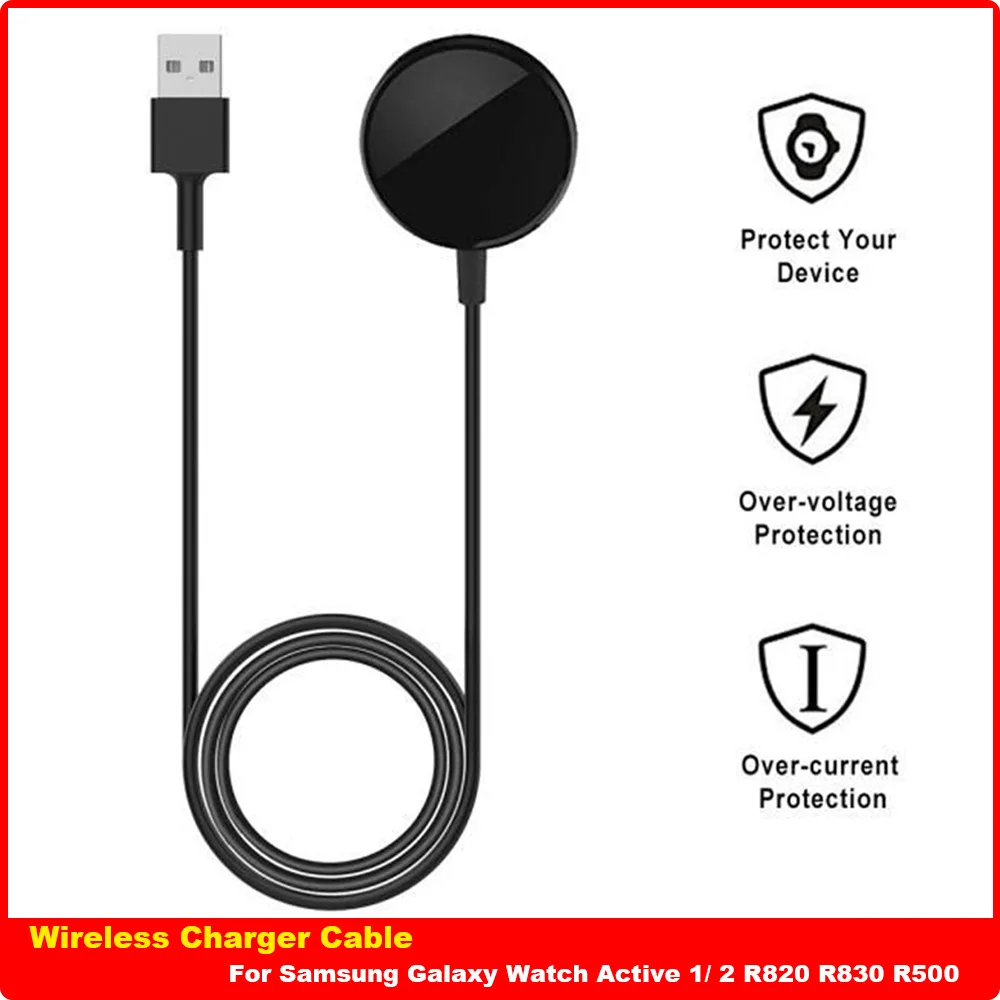 

Portable Fast USB Charging Cable for Original Samsung Galaxy Active1/2 R820 R830 R500 Smartwatch Charger Adapter Cable