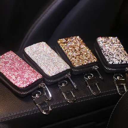 

Crystal Car Key Case General Lady Car Key Case