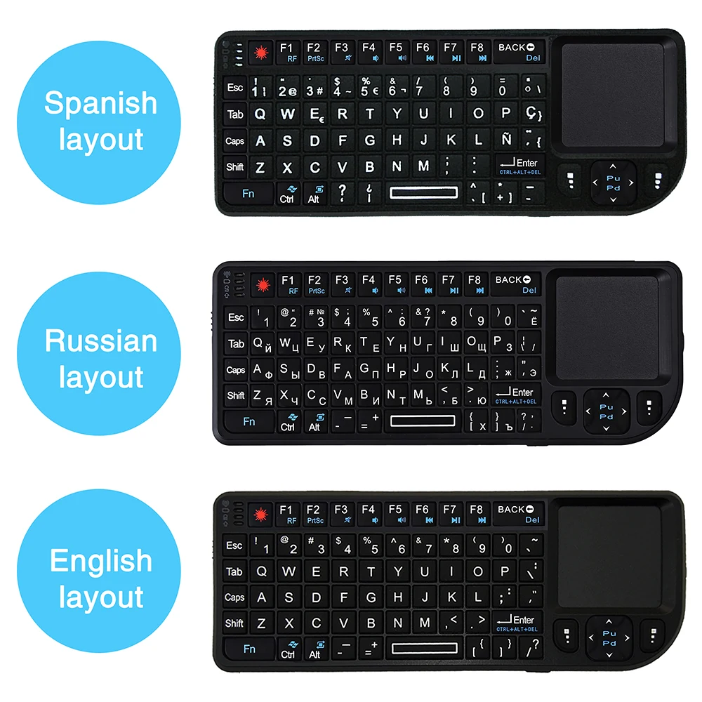 MRSVI новый дизайн A8 с подсветкой 2 4G мини беспроводная клавиатура тачпадом для Google