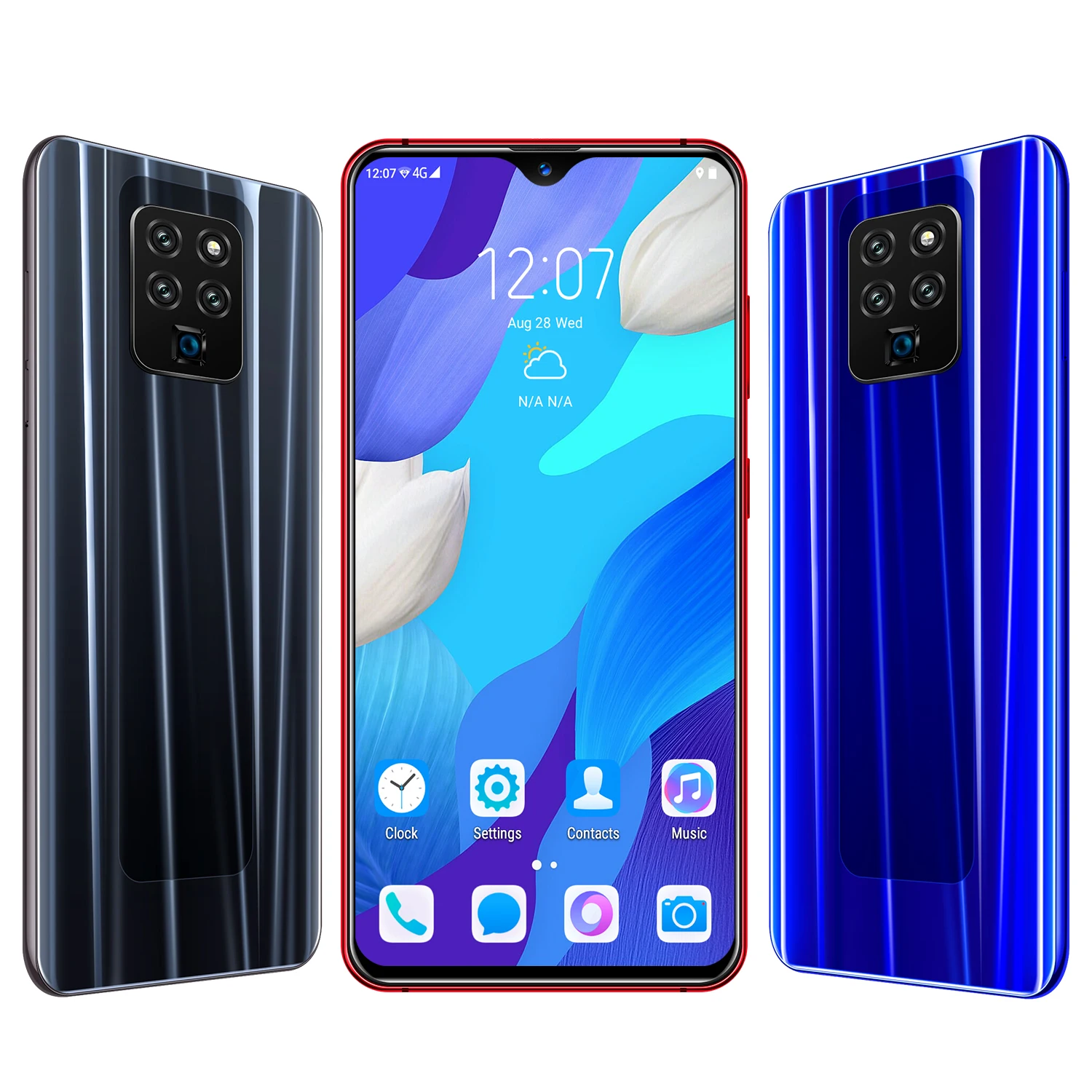 Cectdigi mate 35 3D стеклянная задняя крышка 5MP 2MP 6,3 дюймов 3000 мАч Android 5,1 2G+ 16GQuad core 2SIM Drop screen Face ID разблокировка телефона