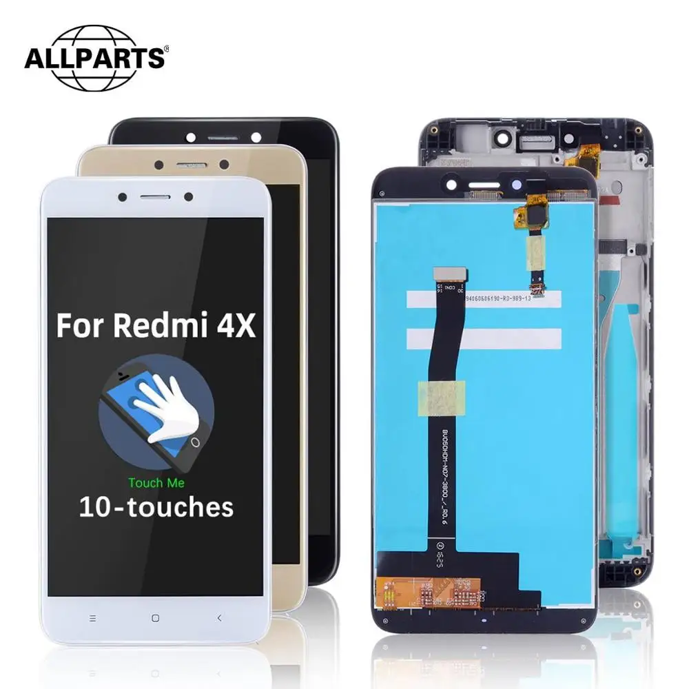 Дисплей для XIAOMI Redmi 4X / 4x Pro Prime LCD в сборе с тачскрином на рамке Оригинал 5.0''