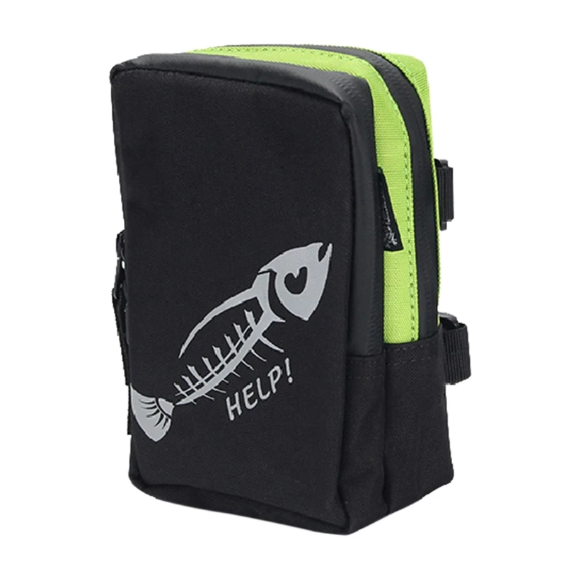 

Oxford Cloth Fishing Bag with Hang Buckle Waterproof Lure Bag Fishing Tackle