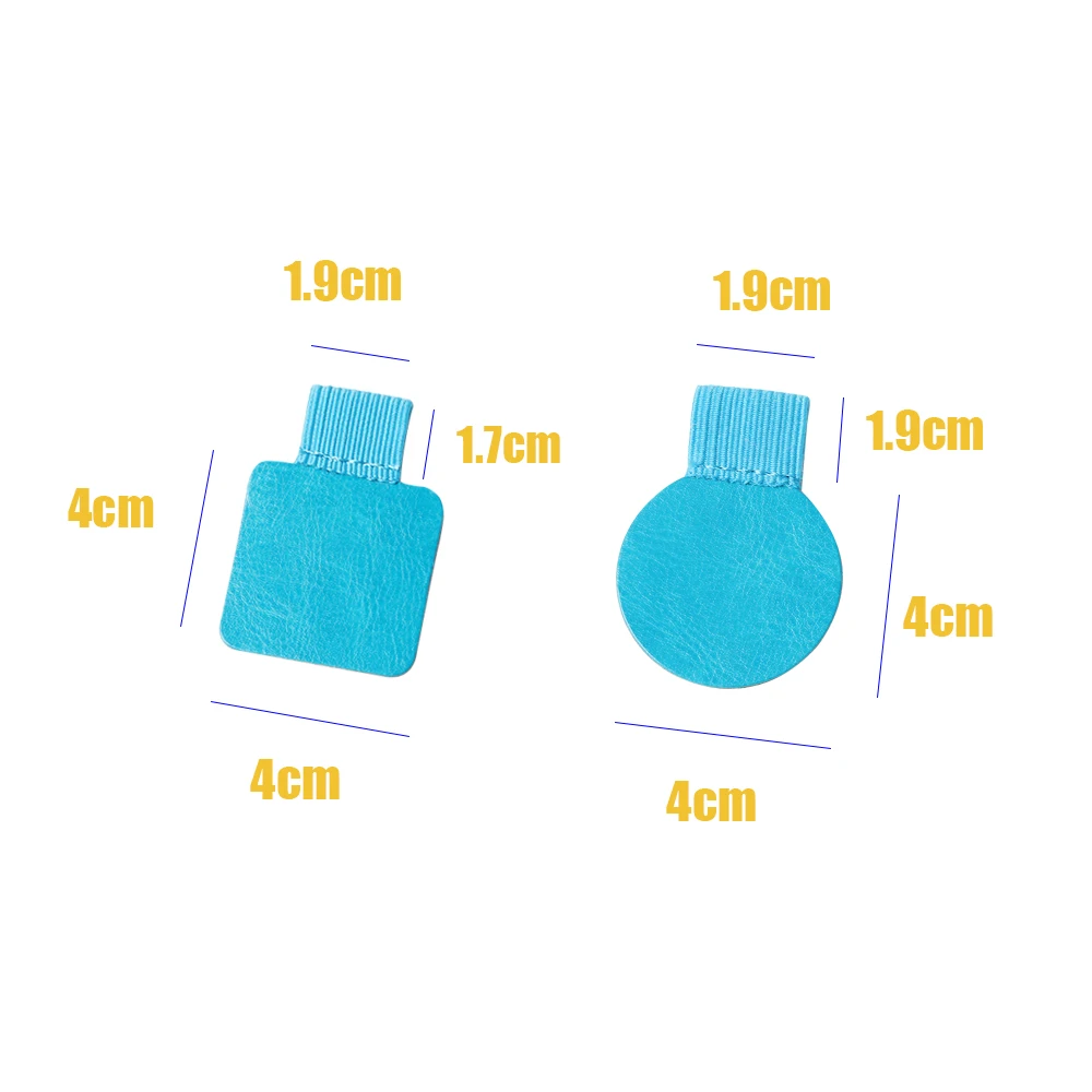 

Adjustable Self-adhesive Leather Pen Holder Pen Clips For Notebooks Journals For Pen Organizer School Stationery Office Supplies