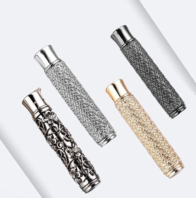 Честная Подлинная Ретро фигурная металлическая газовая надувная зажигалка