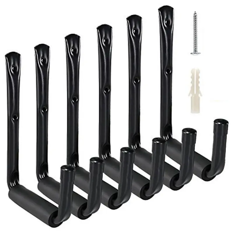Сверхмощные гаражные крючки для хранения с большой ручкой настенная вешалка