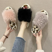 cute plush hair fluffy sandals womens fur slippers winter warm sandals for women woman furry slippers ladies shoes %d1%82%d0%b0%d0%bf%d0%be%d1%87%d0%ba%d0%b8