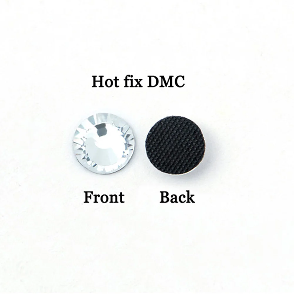 Стразы горячей фиксации для одежды стразы дизайна ногтей высокое качество SS6 SS10