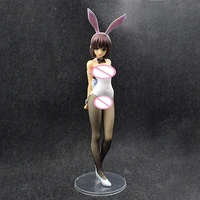 43cm how to raise a boring girlfriend megumi kato anime action figure pvc bunny girl standing posture model doll toy for gifts