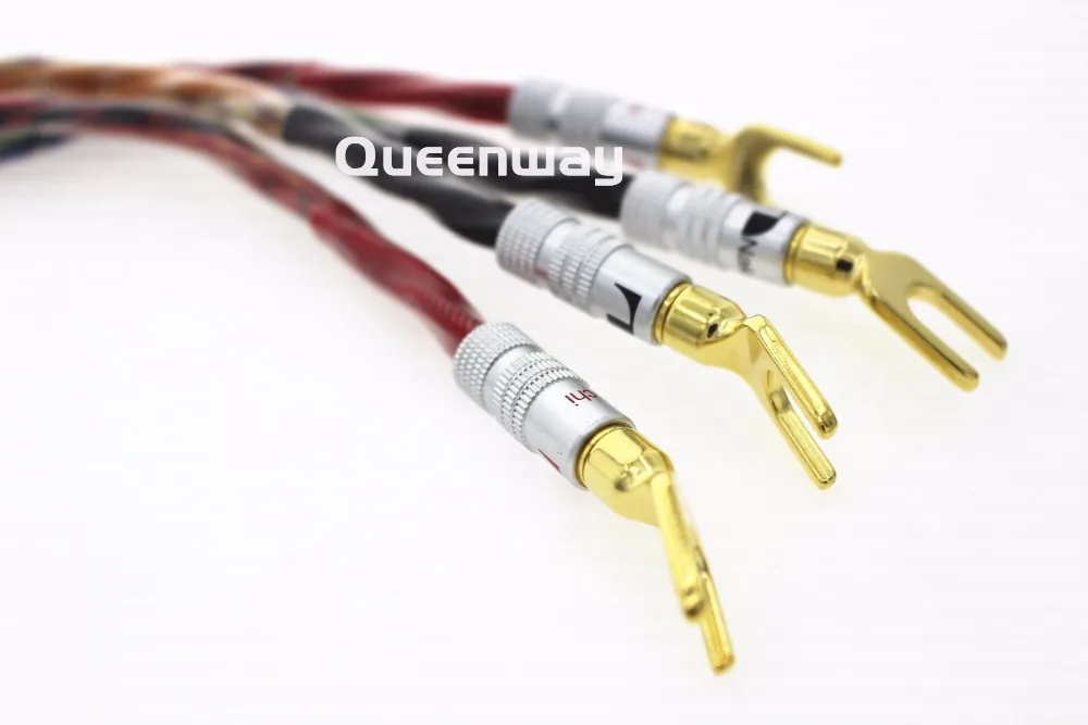 Hi Fi hi end hiend 4 шт./комплект брендовый U образный к U/банановой штекеру джампер для