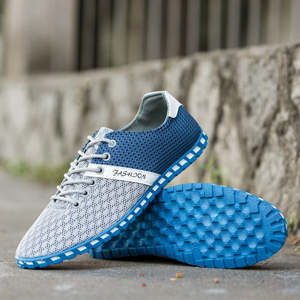 

Flat Male Walking Driving Footwear Man Car Shoes Men Outdoor Sneakers Office Business Dress Mesh Breathable Mens Shoes Size 46