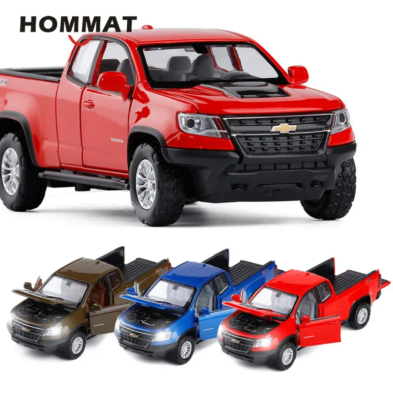 HOMMAT масштаб 1:32 Chevrolet Колорадо ZR2 пикап грузовик Модель автомобиля из