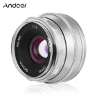 Объектив Andoer 35 мм F1.6 ручной фокус Большая диафрагма многослойный пленочное покрытие беззеркальный объектив для камеры E-Mount объектив для камеры Sony