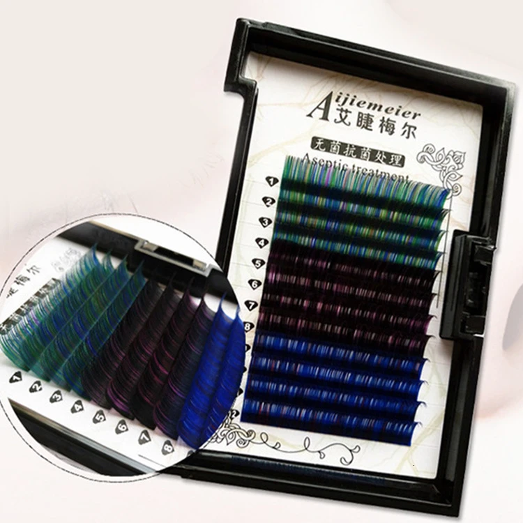 DORADOSUN Protain мягкие прививки Поддельные ресницы 3 цвета смесь макияж Накладные