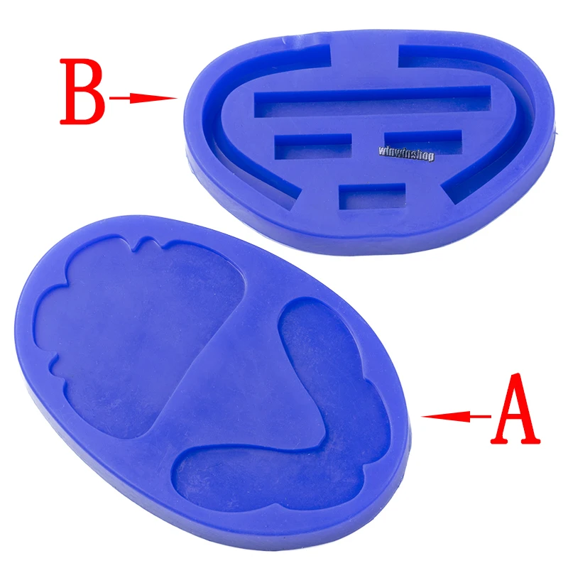 Стоматологическая силиконовая резина восковая оправа тонкая Длинная форма блок