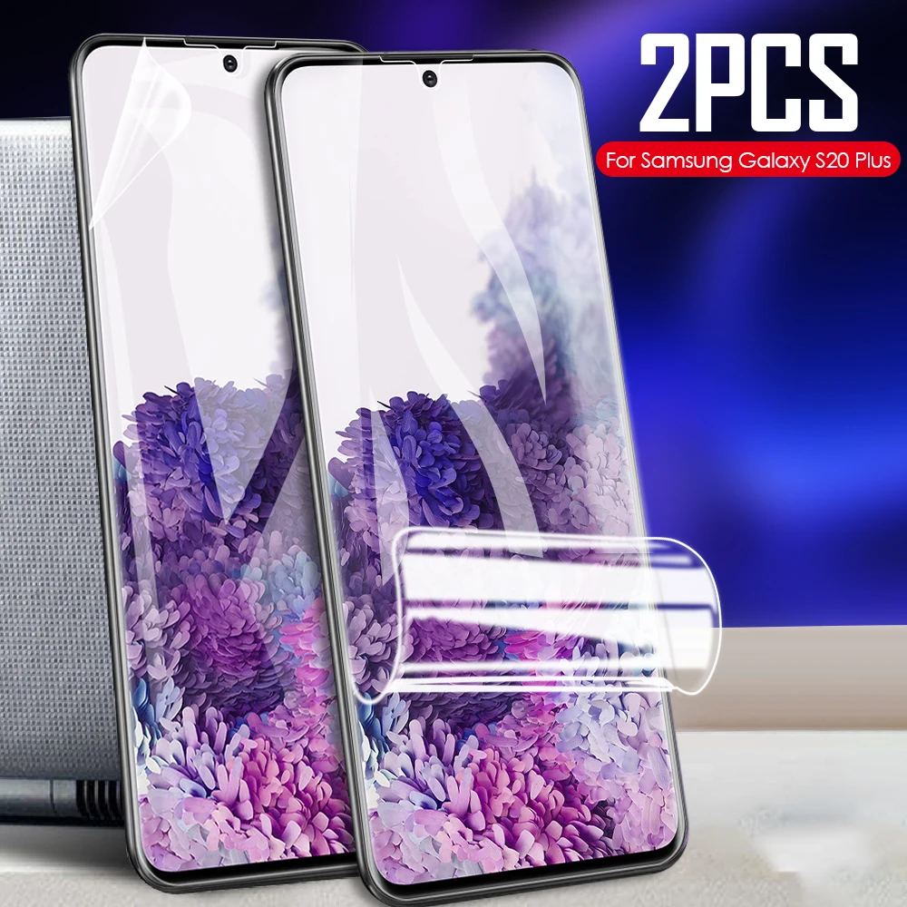 Гидрогелевая пленка 2 шт. для Samsung Galaxy s20 s20plus s20ultra s10 s10plus s9 s9plus s8 Plus Защитная экрана