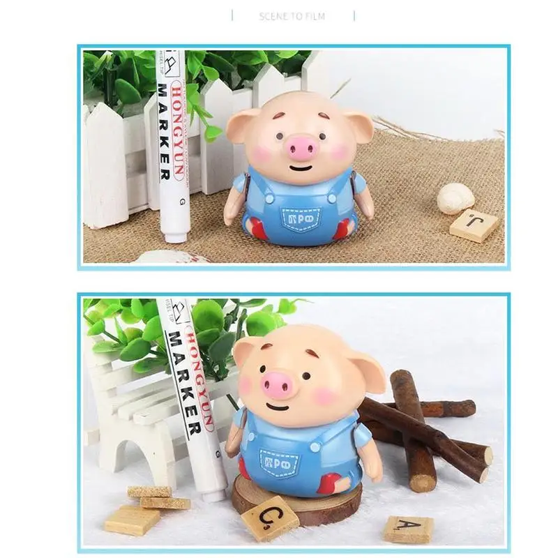 

Pen Inductive Toys Inductive Pig With Light Music Model Toys For Children Automatic Induction Follow Line Kids Puzzle Toys