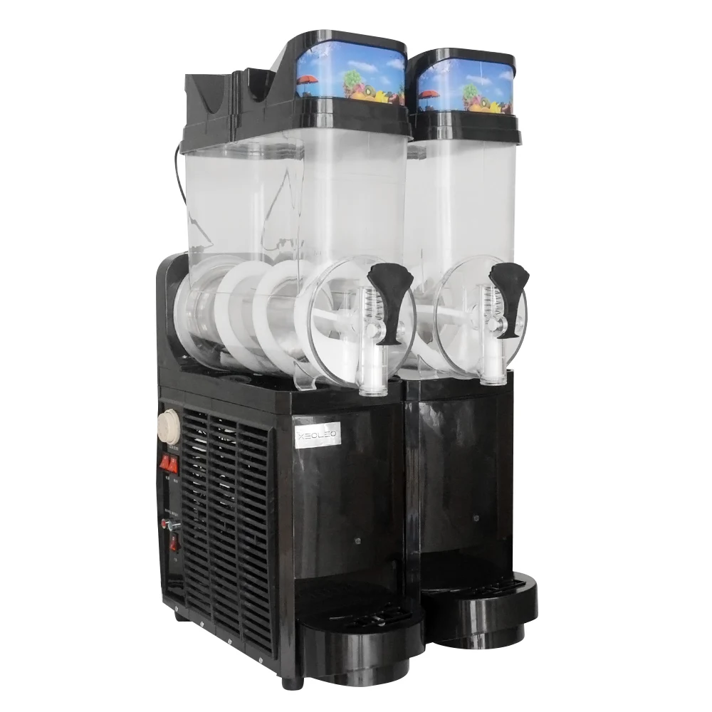 XEOLEO коммерческая машина для производства сланцев с двойным резервуаром 15 л * 2