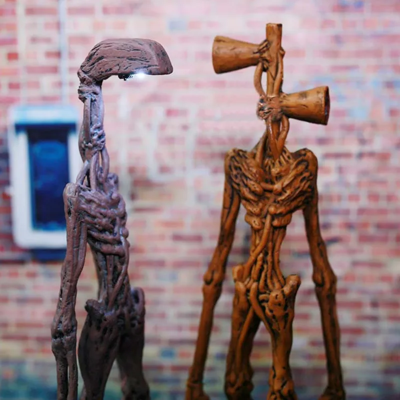 Экшн фигурка с головой сирены SCP 6789 уличная лампа голова забавного парня