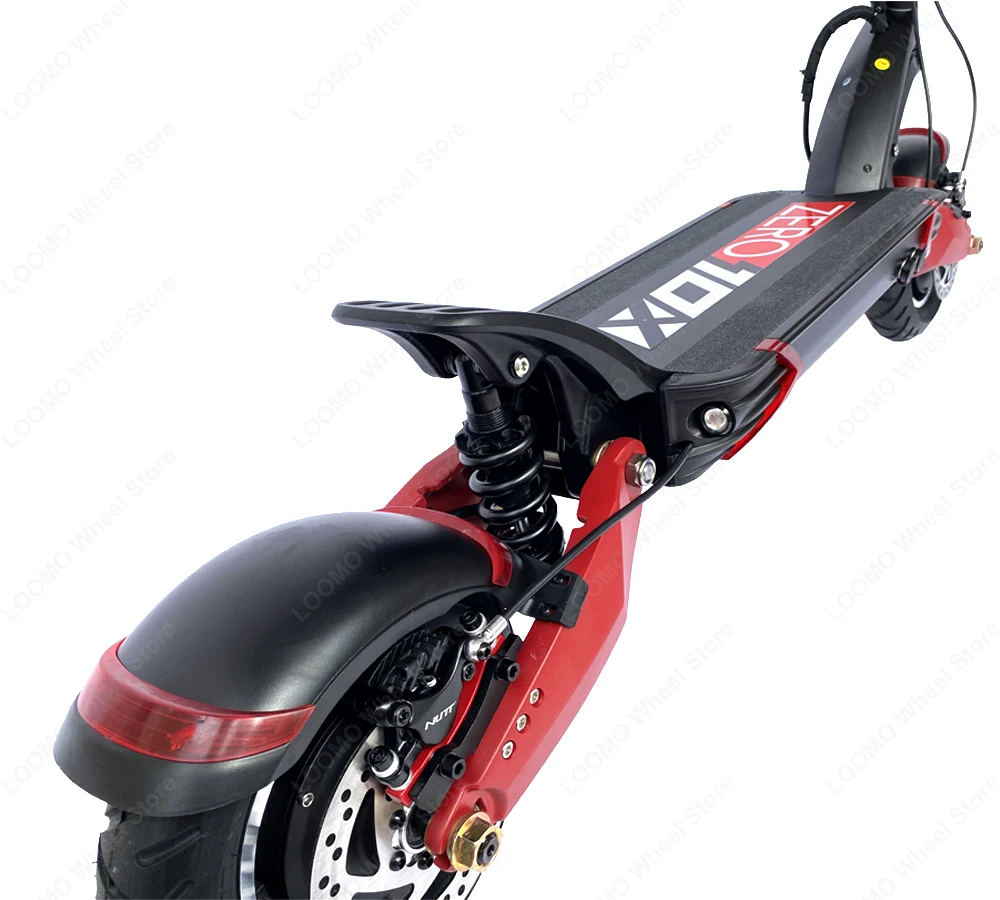 Online Neueste Null 10X Roller 10 Zoll Doppel Motor High Speed Elektrische Roller 60V 2400W Off-raod E-roller 65 Km/h Geben Geschenk Tasche