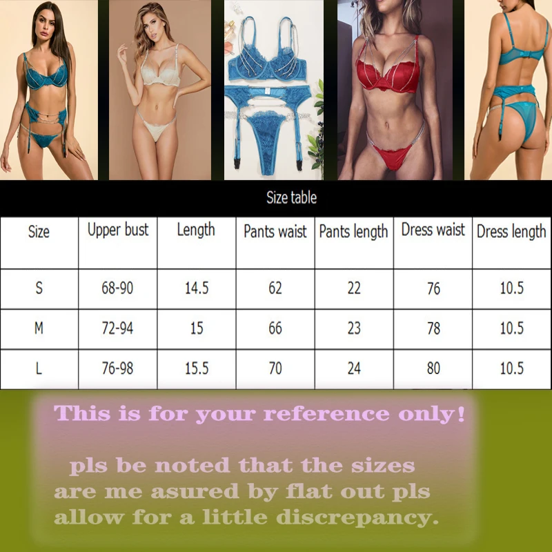 Сексуальный комплект нижнего белья с бриллиантами бюстгальтер пуш ап блестящей