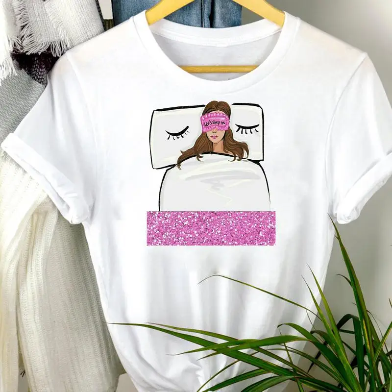 

Summer Print Tshirts Female Tee Top Graphic T-shirt Women Clothes Star Cute Clothing Cartoon Summer Fashion Short Sleeve Tops