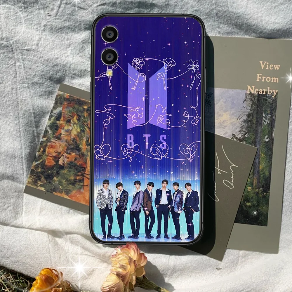 

Bangtan Boys kpop Phone Case Cover Hull For HUAWEI honor 7a 8 8s 8a 8x 9 9x 10 20 i Lite Pro black Hoesjes Silicone Shell Soft
