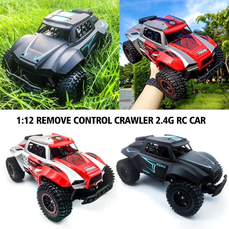 1:12 RC автомобиль дистанционного Управление транспортное средство высокой Скорость Tracer 2,4 ГГц Электрические игрушечные машинки RC Monster грузовик багги внедорожник игрушки для детей, подарки