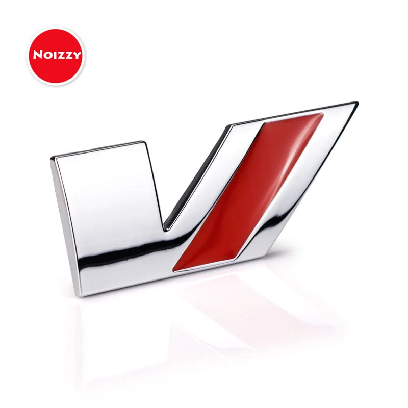 Значок задней двери для багажника автомобиля Noizzy Sport V хромированная