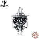 Подвеска для браслета Сова из серебра 925 пробы