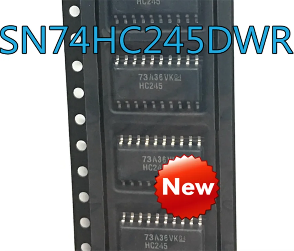 

Free shipping New original SN74HC245DWR HC245 package SOP20 driver receiving transceiver