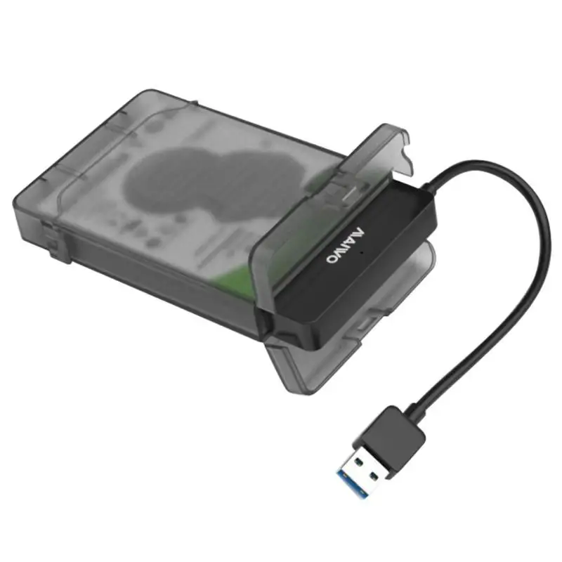 

Чехол для 2,5 дюймового жесткого диска K104 с USB 3,0 на SATA HDD SSD чехол для мобильного жесткого диска 5 гбит/с высокоскоростной 3 ТБ чехол для мобильн...