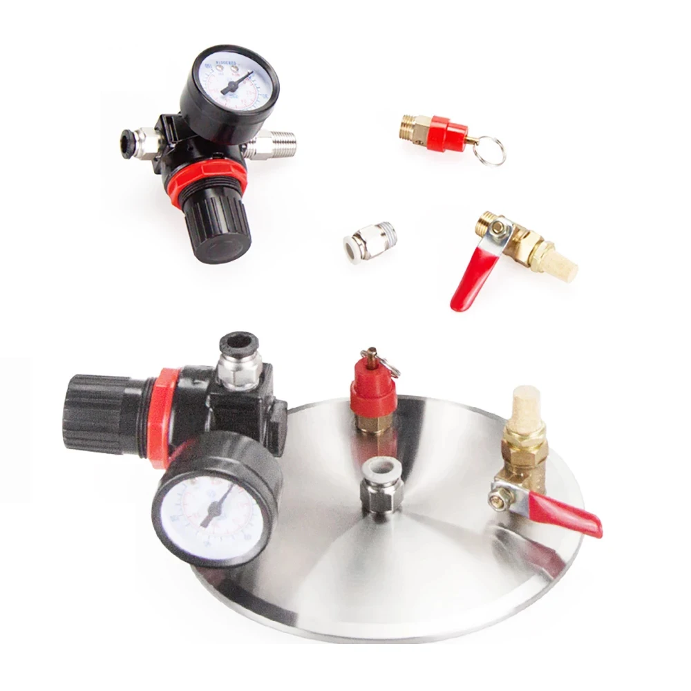 Резервуар для дозатора клея из нержавеющей стали 304 2 л с предохранительным