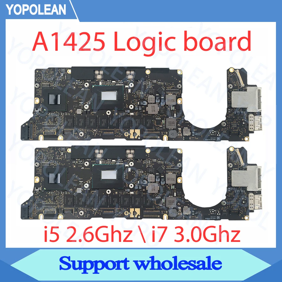 Материнская плата для ноутбука A1425 820 3462 A Core i5 2 6 ГГц 8 ГБ Macbook Pro 13 &quot2013 Замена