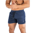 Шорты мужские размера плюс для спортзала, быстросохнущие, дышащие, сетчатые, для воркаута, пляжная одежда, шорты для фитнеса бодибилдинга 4XL, на лето