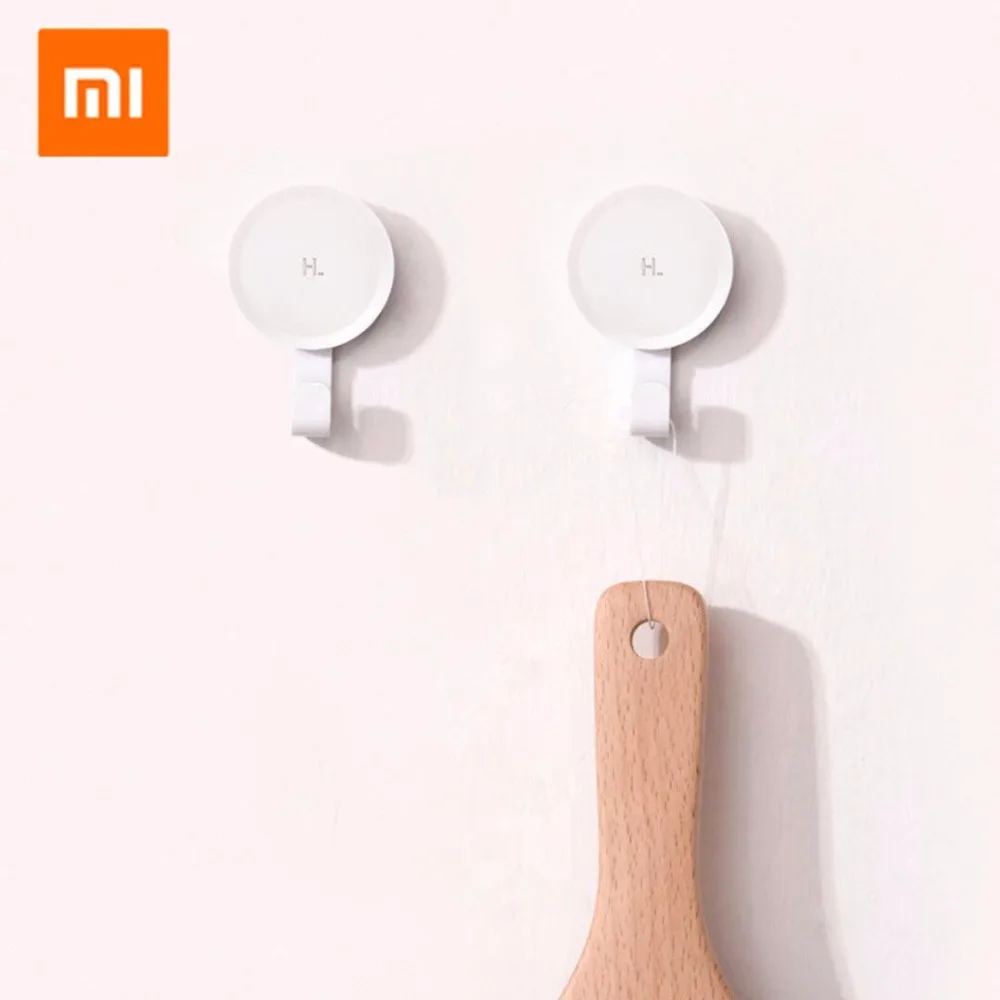 Xiaomi Mijia маленькие клейкие крючки крепкие настенные для ванной комнаты спальни