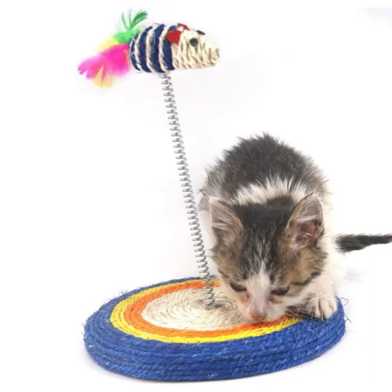 

New Home Development Pet Funny Mouse Spring Disc Simple, cool, New 1pc Home item 1pc home items High-quality hot-selling general