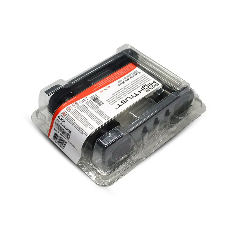 Evolis оригинальная монохромная кассета с черной лентой RCT023NAA 2000 принтов для Zenius