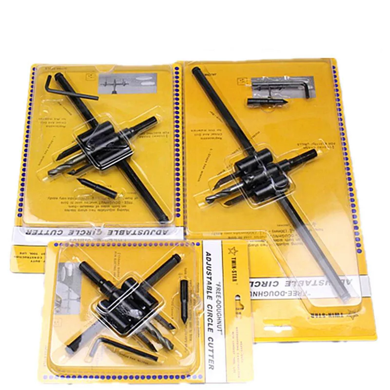 Woodworking Opener Adjust Aircraft Type Wood Circle Hole Saw Cutter Cordless Drill Bit Speaker Spotlight Plastic Board Bpening |