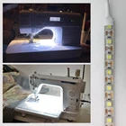 Светодиодная лента для швейной машины, гибкая приглушаемая лампа с питанием от USB для промышленных машин, рабочий светодисветильник s