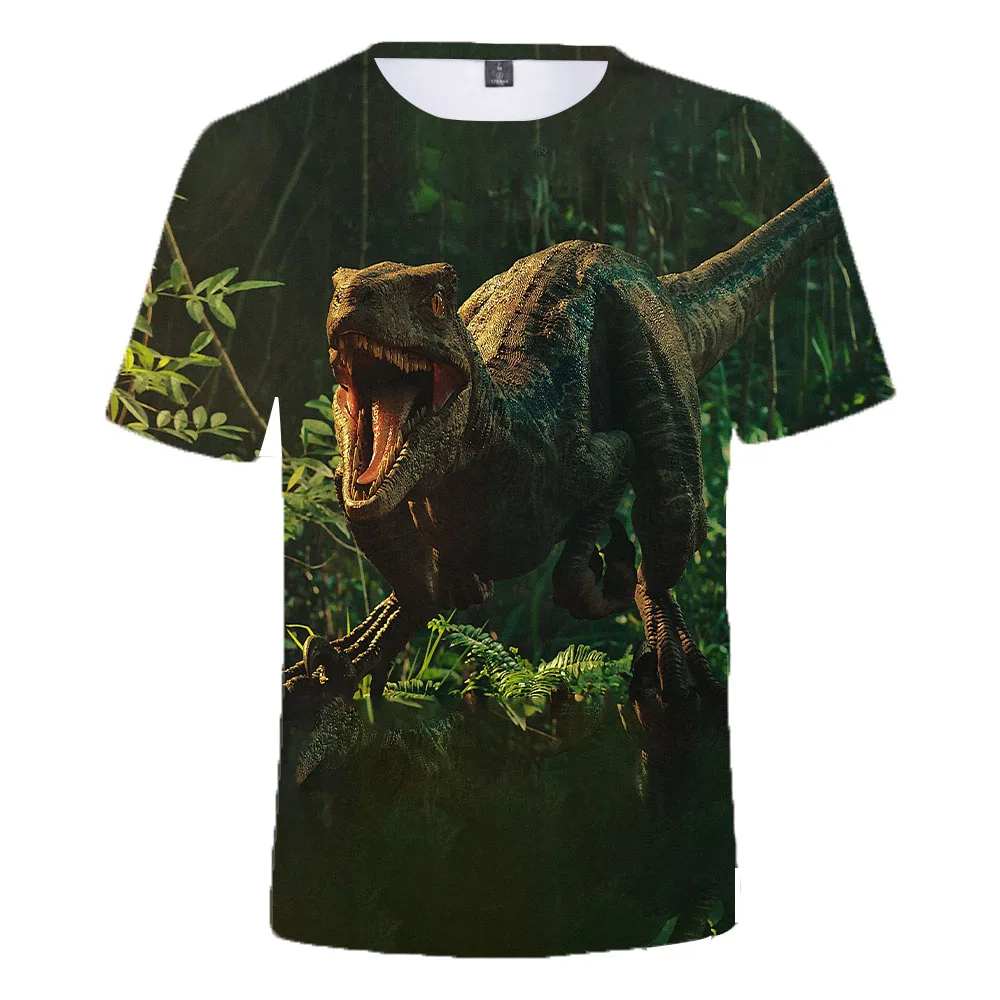 

Garment Clothing Jurassic World Men's clothing T-shirt Casual Women Tshirt Print Kids T shirt Top Harajuku Boys Sweatshirts Girl