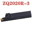 ZQ1616R-3 ZQ2020R-3 ZQ2525-3 инструмент для прорезания наружных канавок держатель токарный станок, обработка металла лезвие канавки для SP300