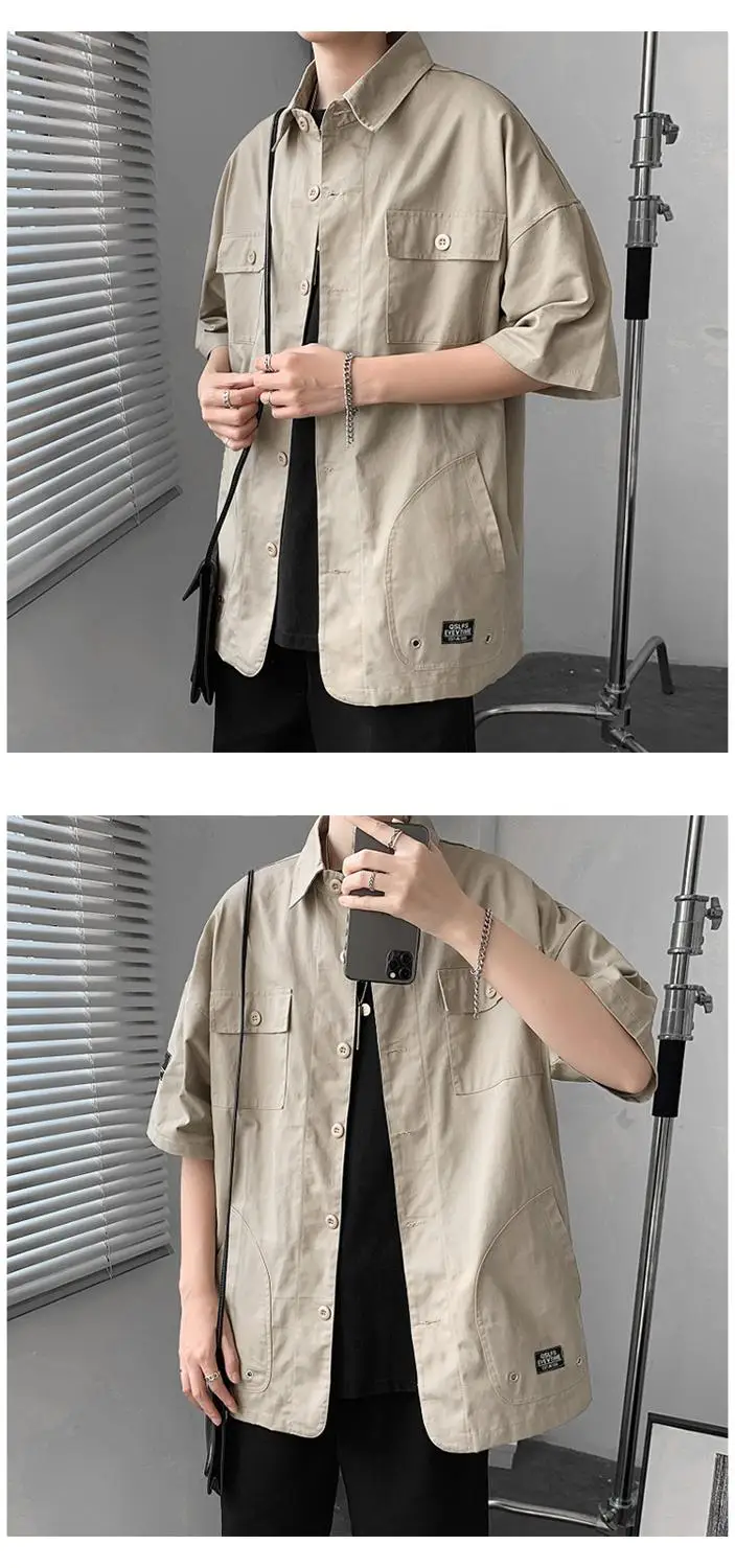 

2020 summer short men loose tooling handsome pocket more fashion trends