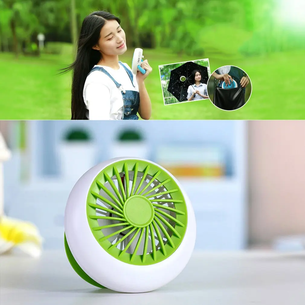 

Mini USB fan Rechargeable Air Cooling Fan 3 Speed Modes Desktop Fans PC Laptop Air Cooling Fan